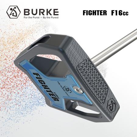 BURKE高尔夫球杆2025新款推杆Fighter战斗机系列F16CC零扭距 更精准