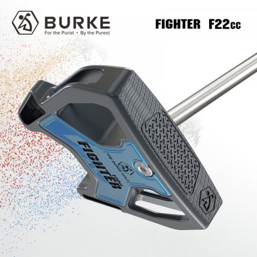 BURKE高尔夫球杆2025新款推杆Fighter战斗机系列F22CC零扭距 更精准