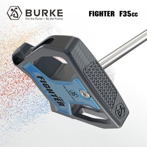 BURKE高尔夫球杆2025新款推杆Fighter战斗机系列F35CC零扭距 更精准