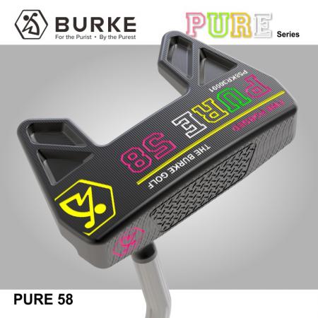 BURKEPURE系列高尔夫推杆 PURE58 优化重心 更精准