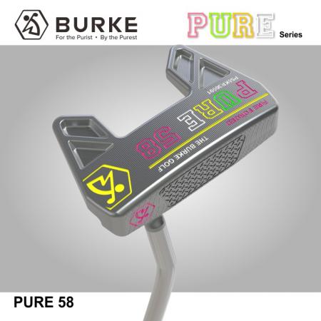 BURKEPURE系列高尔夫推杆 PURE58 优化重心 更精准