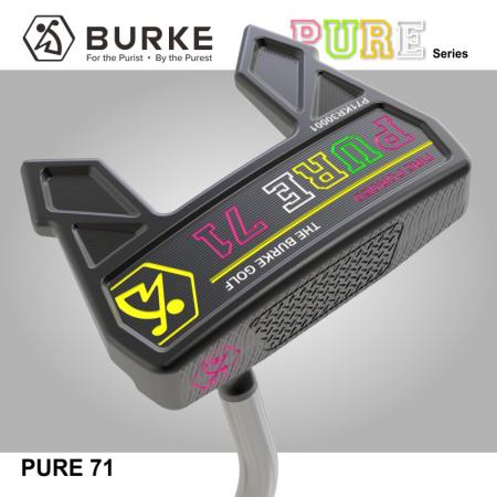 BURKEPURE系列高尔夫推杆 PURE71 优化重心 更精准