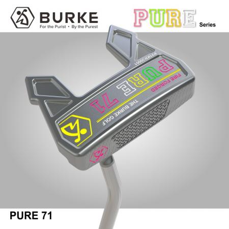 BURKEPURE系列高尔夫推杆 PURE71 优化重心 更精准